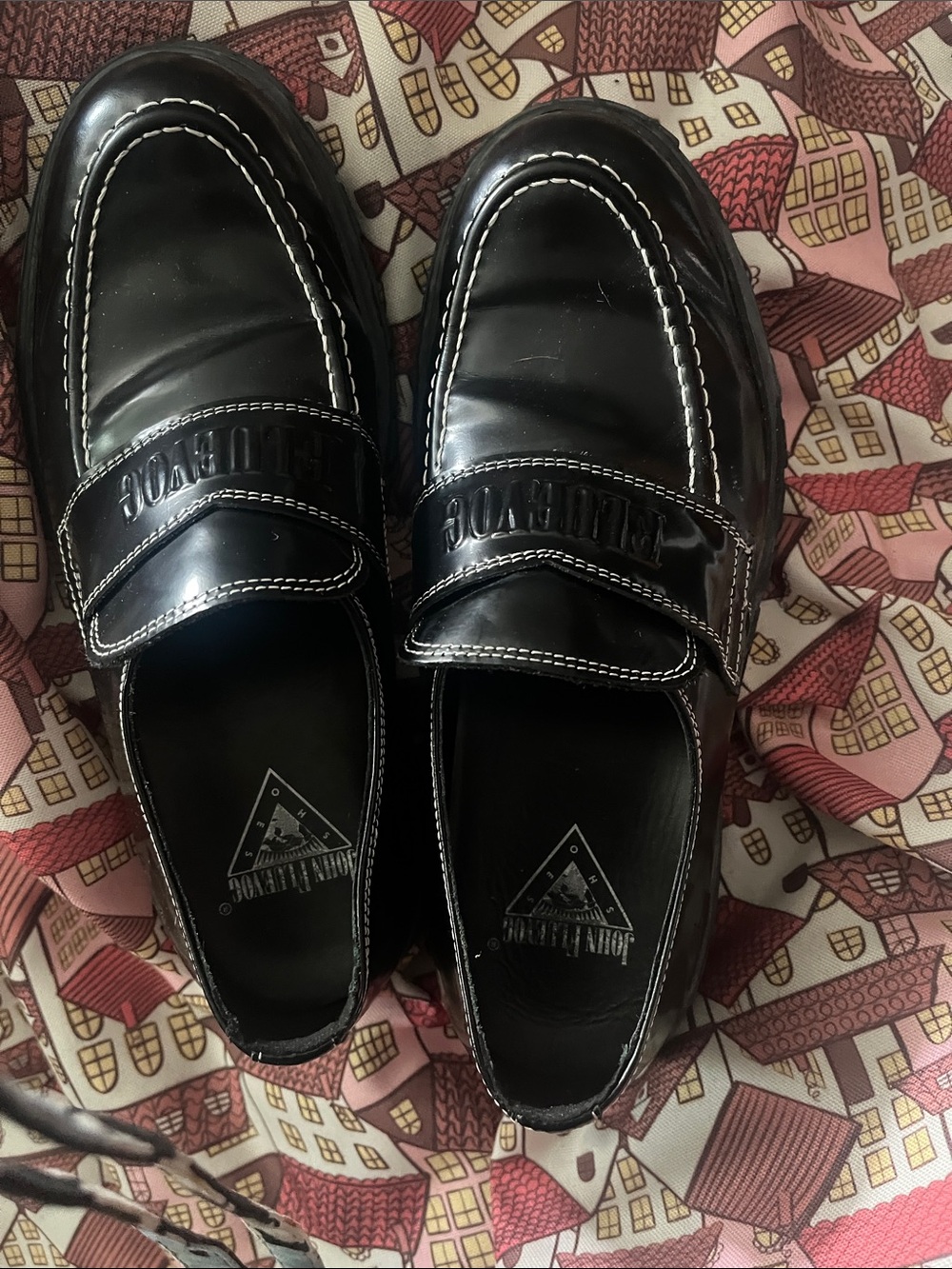 Fluevog Linngo loafers size 9